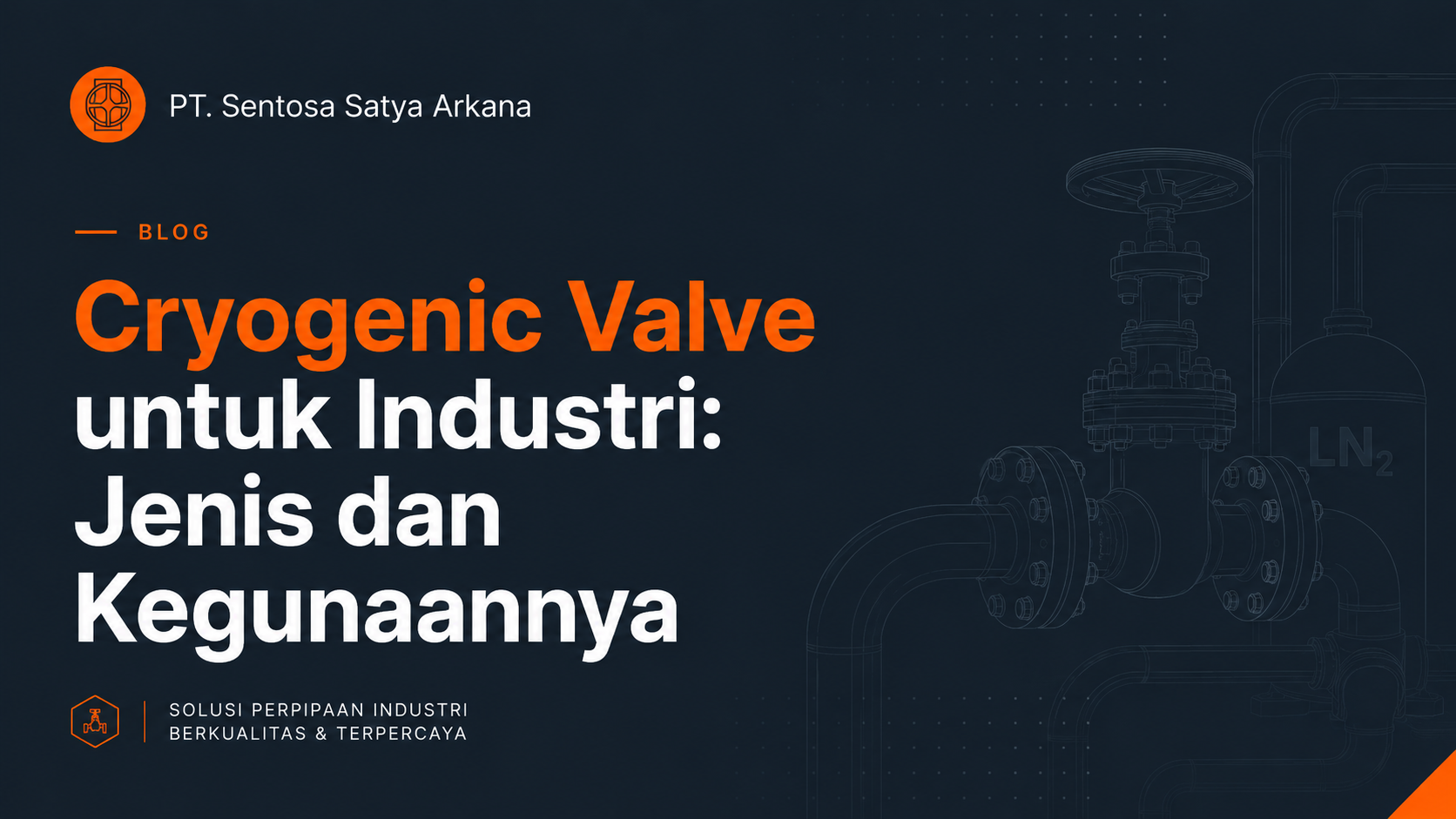Cryogenic Valve untuk Industri