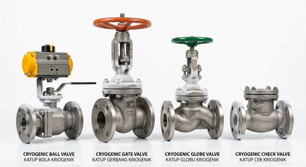 gambar Jenis-Jenis Cryogenic Valve