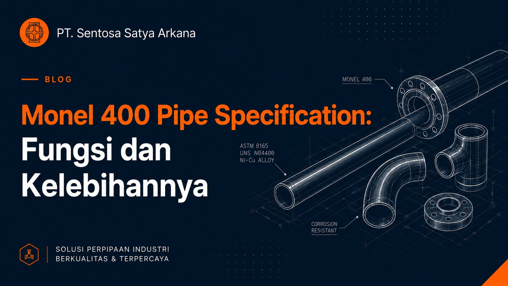Monel 400 Pipe Specification: Fungsi dan Kelebihannya