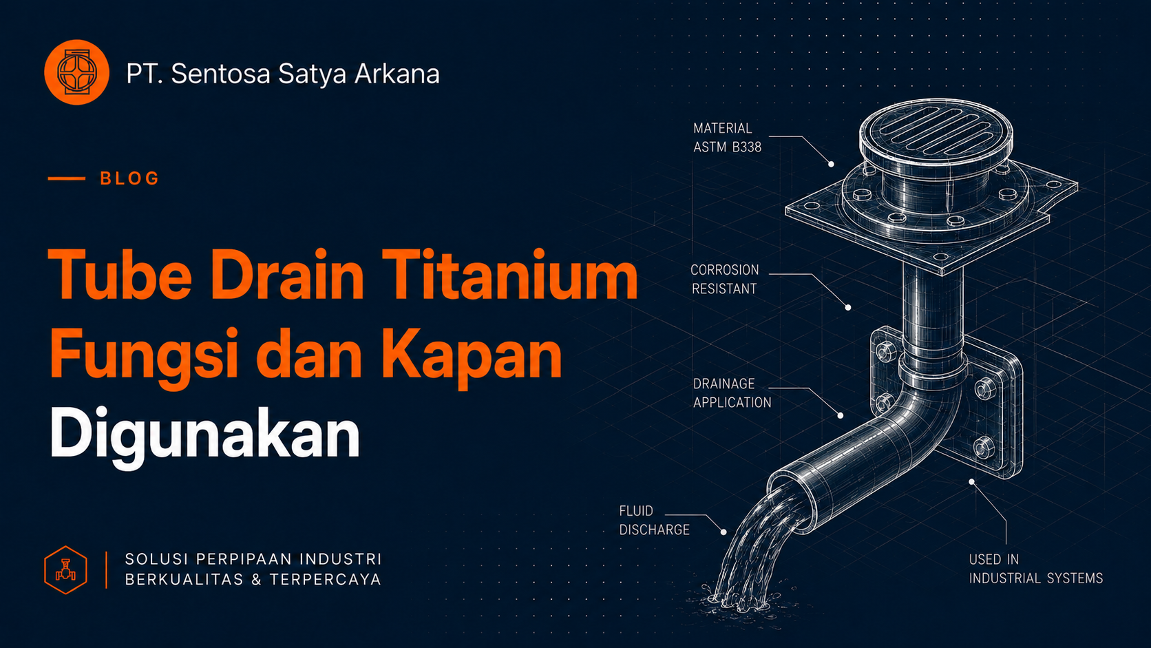 Tube Drain Titanium: Fungsi dan Kapan Digunakan