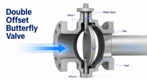 Double Offset Butterfly Valve