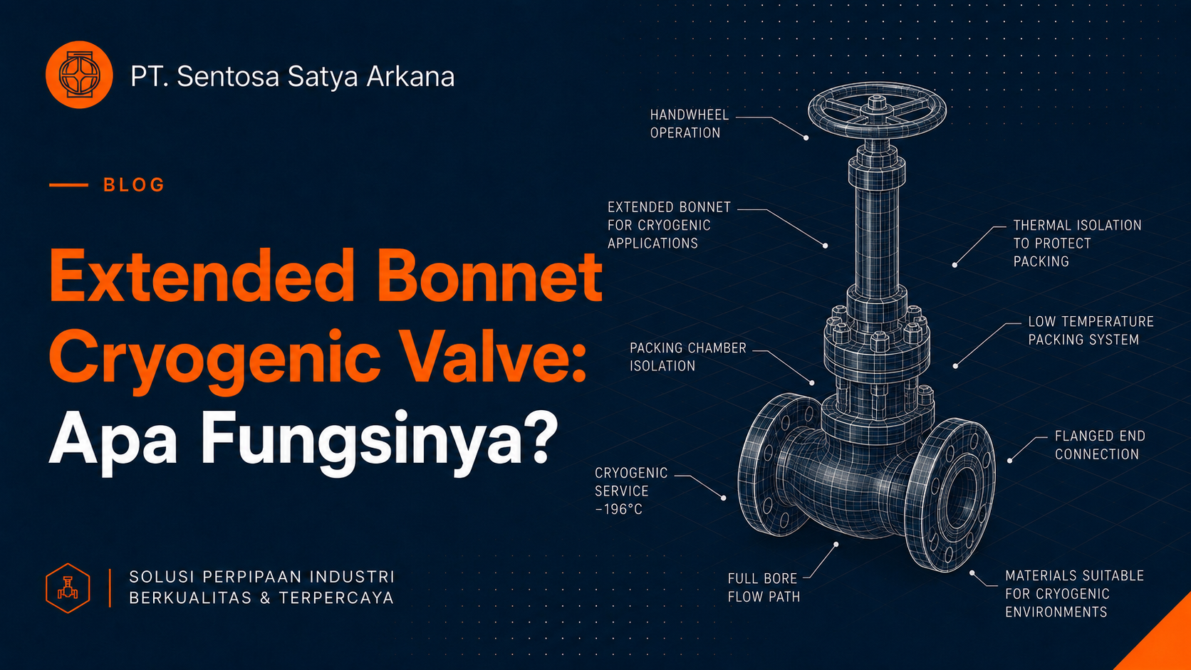 Extended Bonnet Cryogenic Valve: Apa Fungsinya?