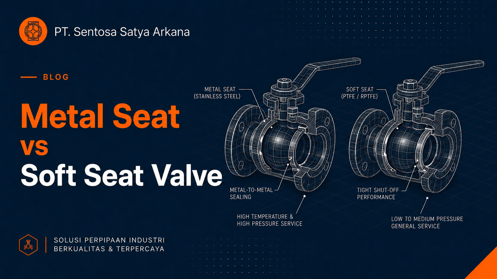 Metal Seat vs Soft Seat Valve, Apa Saja Perbedaannya?