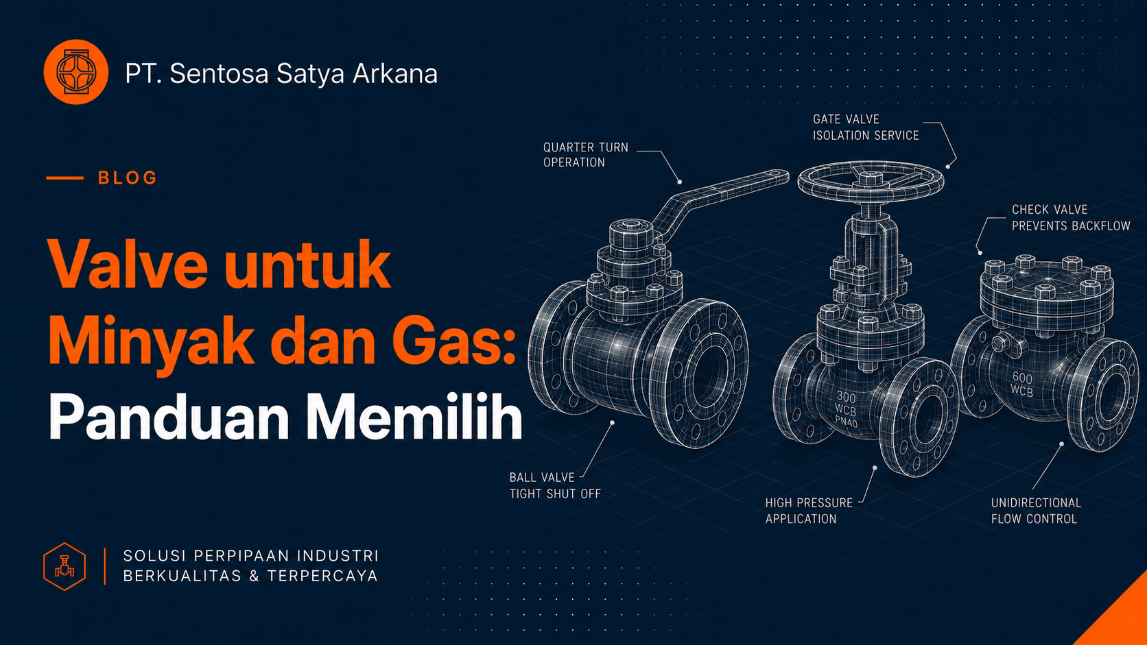 Valve untuk Minyak dan Gas: Panduan Memilih