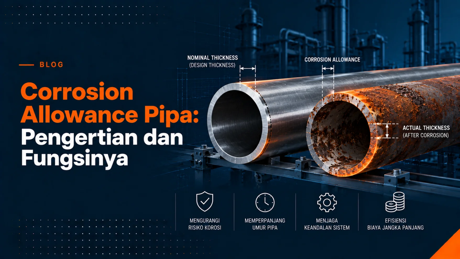 corrosion allowance pipa